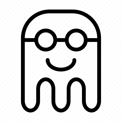 Cool, emoji, ghost, glasses icon - Download on Iconfinder