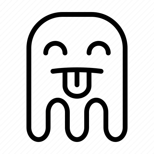 Cute, emoji, ghost icon - Download on Iconfinder