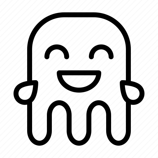 Emoji, ghost, laugh icon - Download on Iconfinder