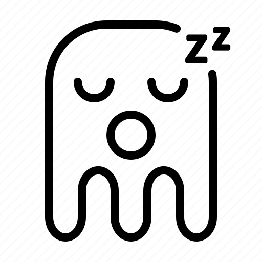 Emoji, emoticon, ghost, sleepy icon - Download on Iconfinder