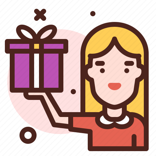 Female, birthday, party, christmas icon - Download on Iconfinder