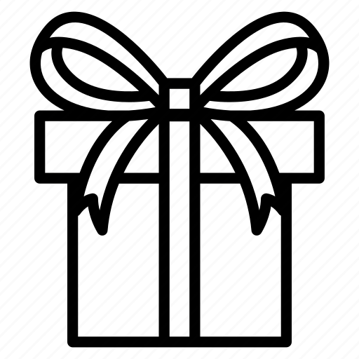 Present, gift, bow, ribbon, christmas icon - Download on Iconfinder