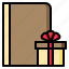 book, gift, box, bow, reading 