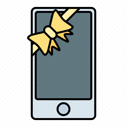 Present, gift, phone, mobile icon - Download on Iconfinder
