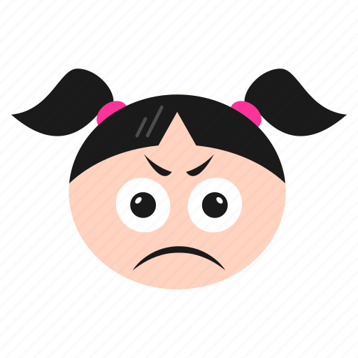 Emoji, emoticon, face, girl, sad, tired, women icon - Download on Iconfinder