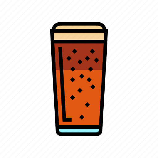 Brown, ales, beer, glass, mug, pint icon - Download on Iconfinder