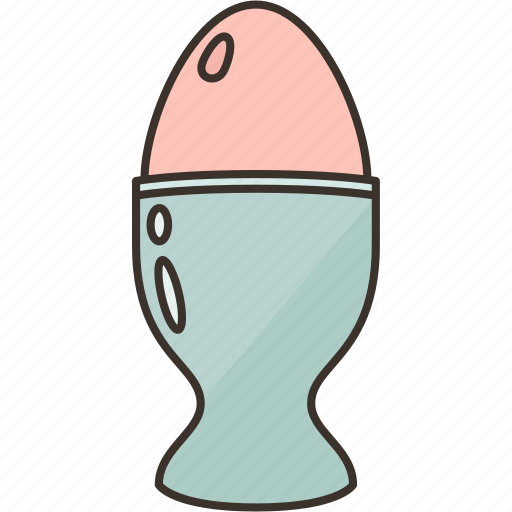 Cup, egg, boiled, breakfast, holder icon - Download on Iconfinder