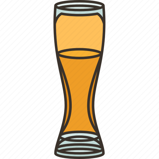 Glass, weizen, beer, ale, bar icon - Download on Iconfinder