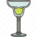 margarita, glass, martini, alcohol, bar