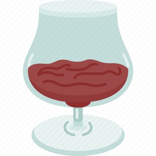 Glass, armagnac, brandy, liquor, pub icon - Download on Iconfinder