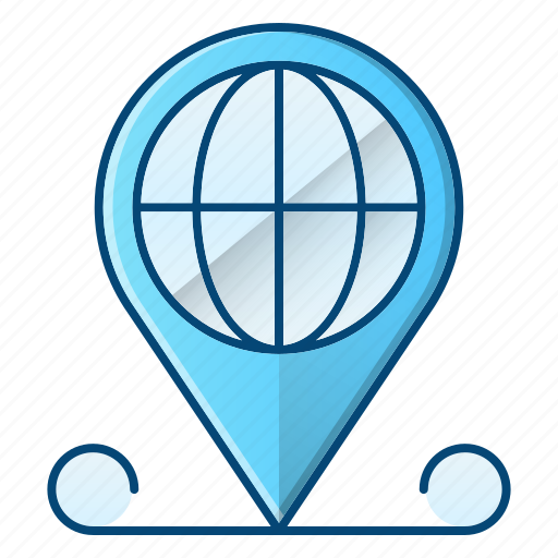 Global, global business, gps, location, pin icon - Download on Iconfinder