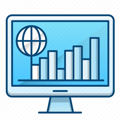 Chart, global, global business, management, online icon - Download on Iconfinder