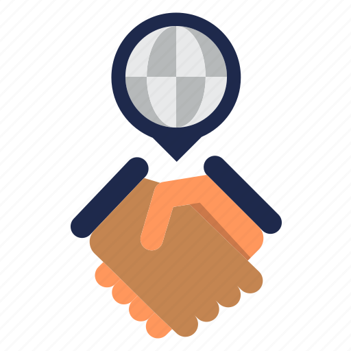 Agreement, contract, global business, handshake, international icon - Download on Iconfinder