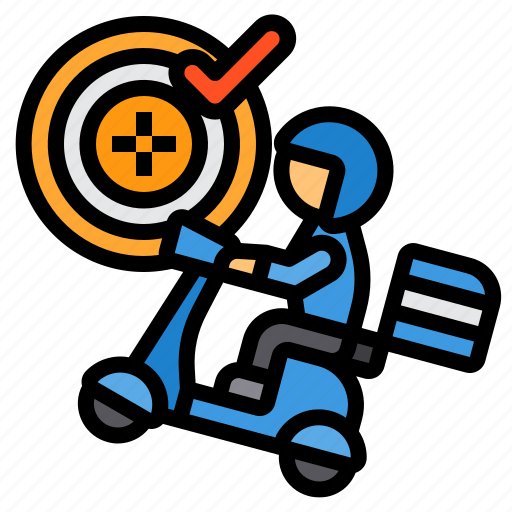 Logistics, motocycle, transportation, nationwide, shipping icon - Download on Iconfinder