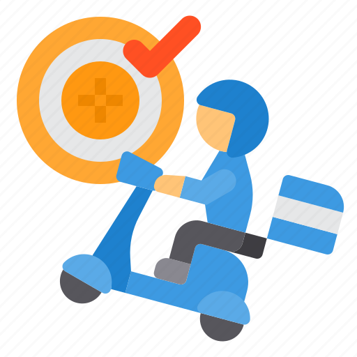 Logistics, motocycle, transportation, nationwide, shipping icon - Download on Iconfinder