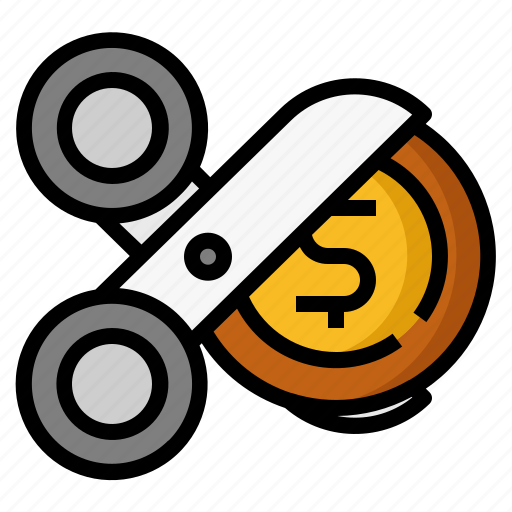 Money, loss, cost, cut, expenses, bankruptcy icon - Download on Iconfinder