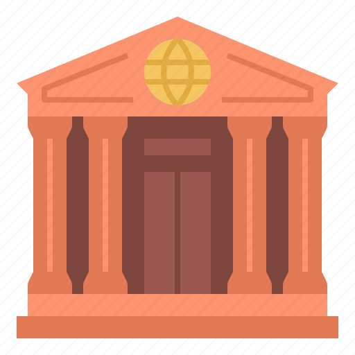 Bank, finance, financial, institution, international, organization, financing icon - Download on Iconfinder