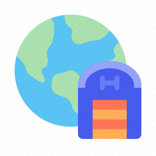 Warehouse, storage, storehouse, worldwide, international, global icon - Download on Iconfinder