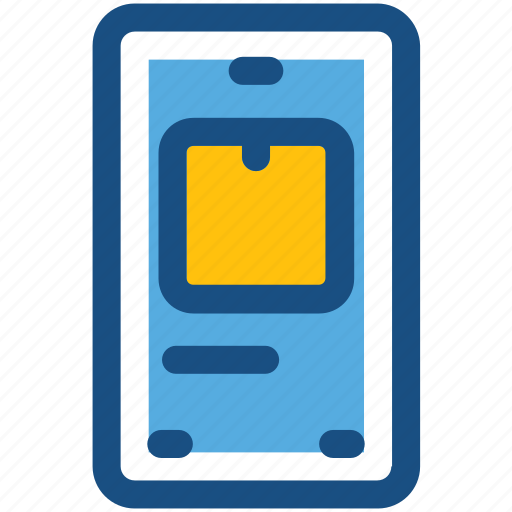 Mobile, parcel tracking, place order, smartphone, trace parcel icon - Download on Iconfinder