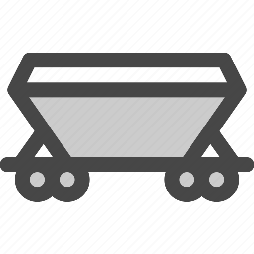 Cargo, carriage, railroad, railway, train, transport, transportation icon - Download on Iconfinder