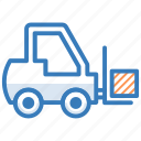 bendi truck, container crane, counterbalanced truck, fork truck, forklift