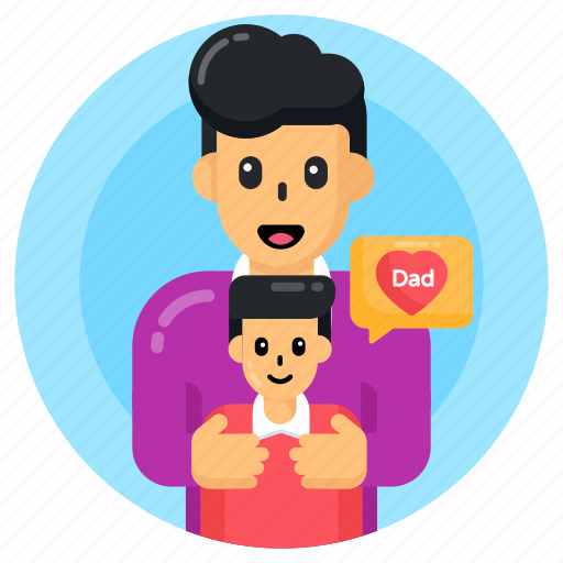 Dad son talk, talking to father, conversation with dad, talking to dad, fatherhood icon - Download on Iconfinder