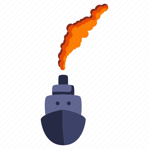 Boat, ecology, environment, global, pollution, ship, warming icon - Download on Iconfinder