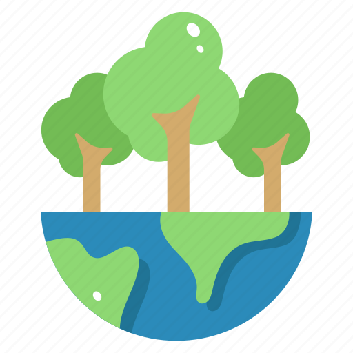 Ecology, green, green earth, nature, plant, wind, world icon - Download on Iconfinder