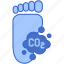 carbon, footprint, dioxide, pollutant 