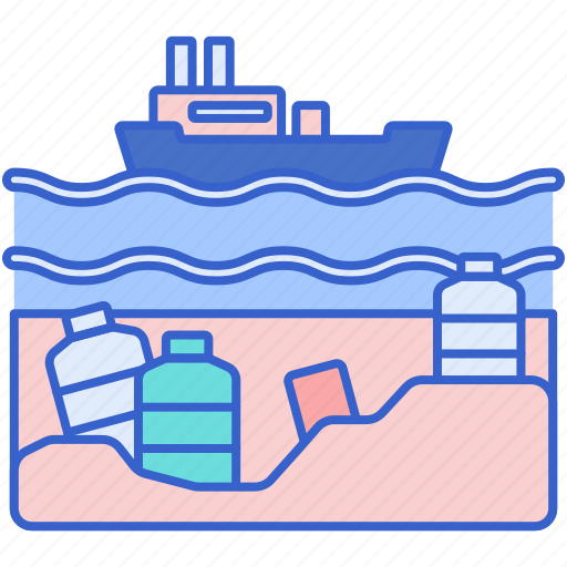 Coastal, garbage, waste, rubbish, pollution icon - Download on Iconfinder