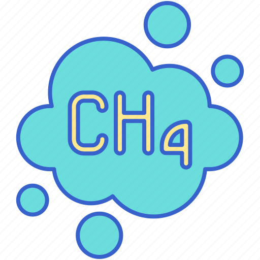 Methane, chemical, structure, gas icon - Download on Iconfinder