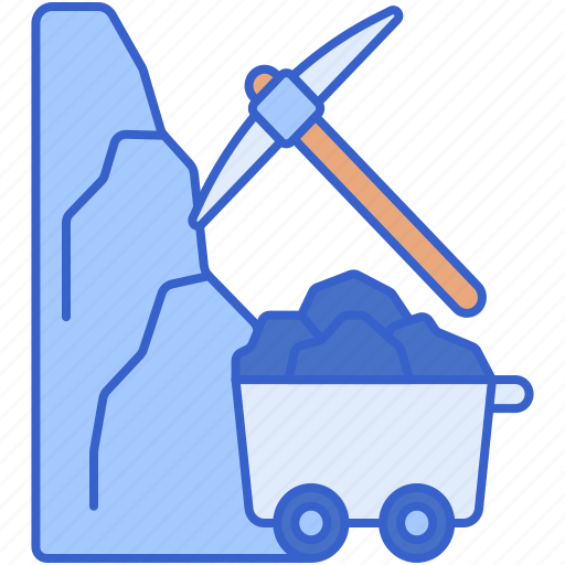 Mining, ore, cart icon - Download on Iconfinder