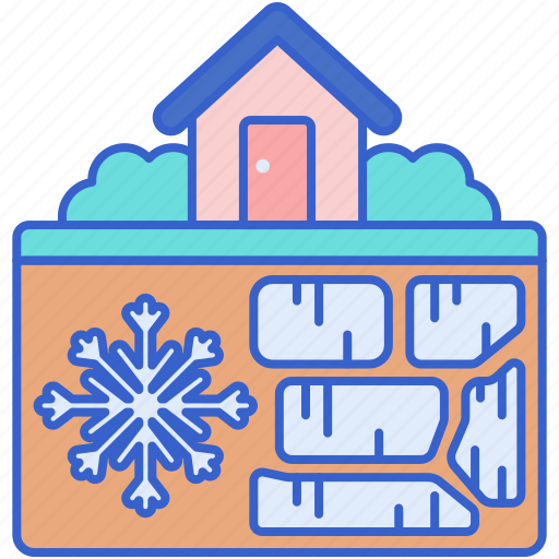Permafrost, frost, ice, cold icon - Download on Iconfinder