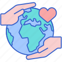 save, the, planet, love, earth, globe