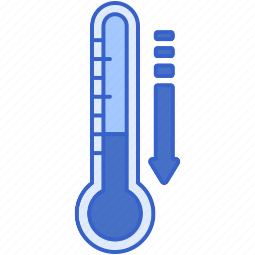 Temperature, decrease, thermometer, cold icon - Download on Iconfinder
