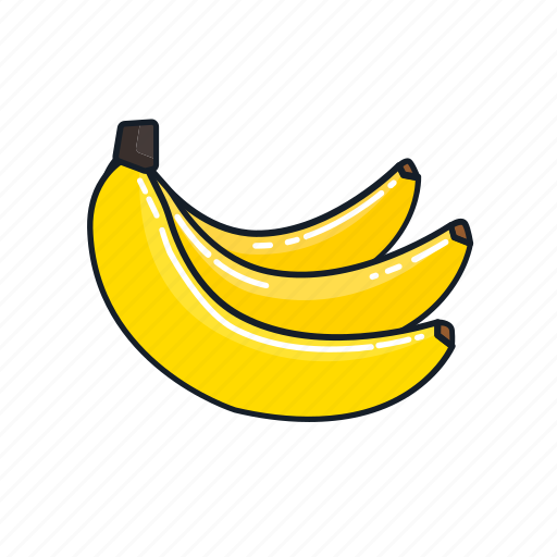 Bananas, food, fruit, healthy, juice, organic, smoothie icon - Download on Iconfinder