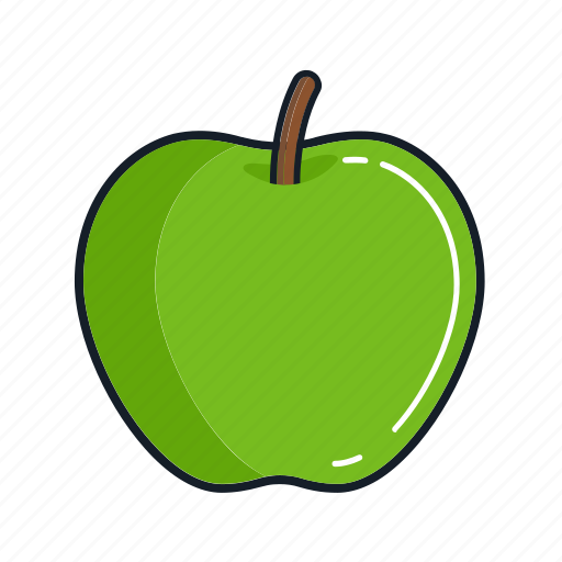 Apple, food, fruit, green, healthy, juice, organic icon - Download on Iconfinder