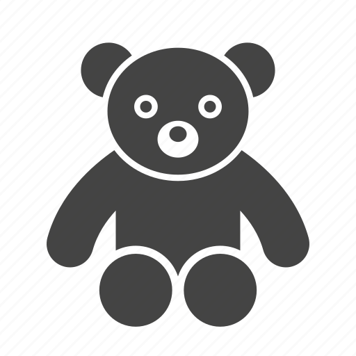 Animal, baby, baby toy, bear, cuddly, doll, teddy icon - Download on Iconfinder