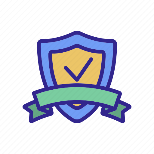 Approved, arms, certified, coat, gmp, mark, outline icon - Download on Iconfinder