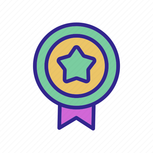 Award, certified, gmp, good, mark, outline, winner icon - Download on Iconfinder