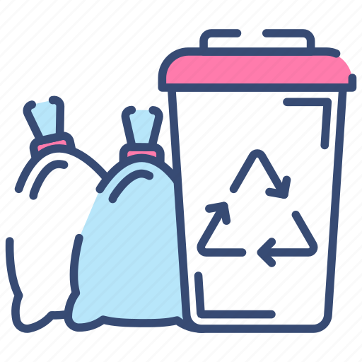 Recycling, waste, dustbin, bin, sack, garbage icon - Download on Iconfinder