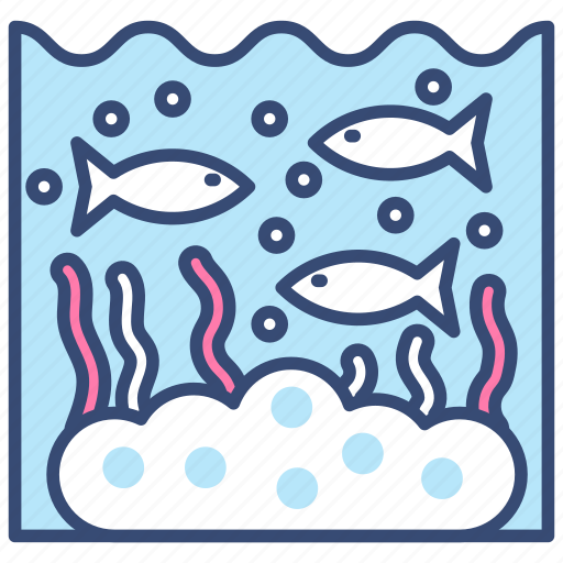 Sea, life, aquatic, organisms, fishes, aqua, stone icon - Download on Iconfinder
