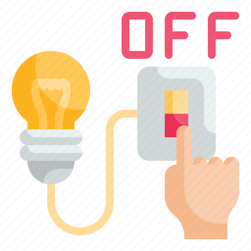 Turn, off, light, switch, energy, button icon - Download on Iconfinder