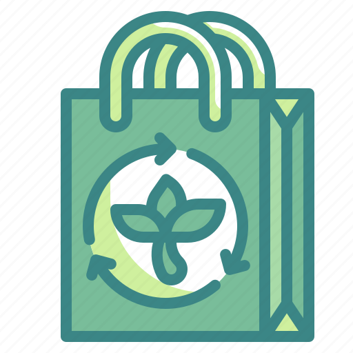Reusable, shopping, bags, recycle, friendly icon - Download on Iconfinder