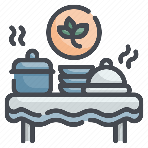 Organic, catering, food, buffet, healthy icon - Download on Iconfinder
