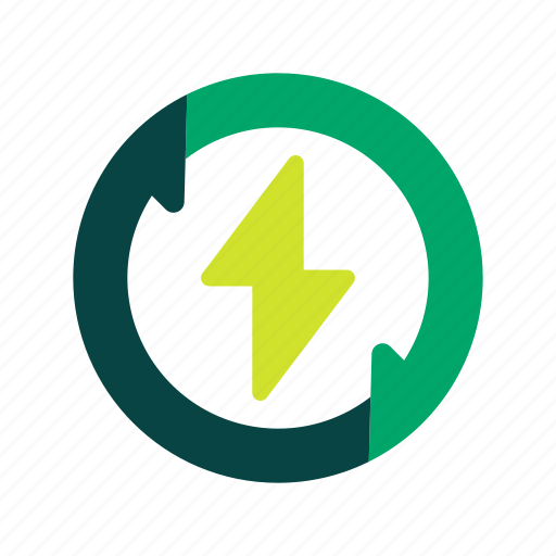 Eco, electricity, energy, nature, recycle, reusable, reuse icon - Download on Iconfinder