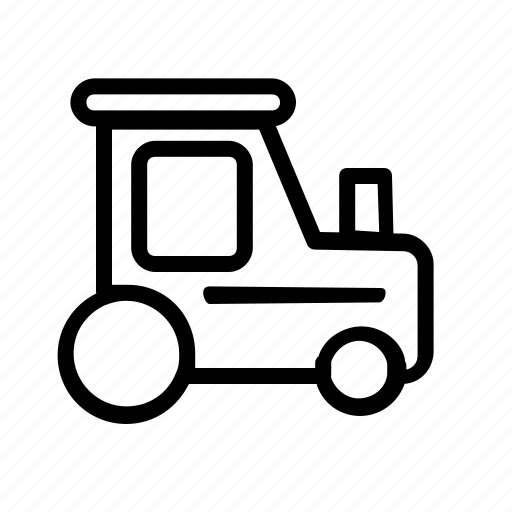 Transportation, vehicle, side, tractor, car icon - Download on Iconfinder