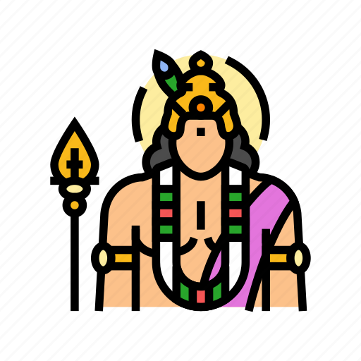 Kartikeya, god, indian, hindu, lord, krishna icon - Download on Iconfinder