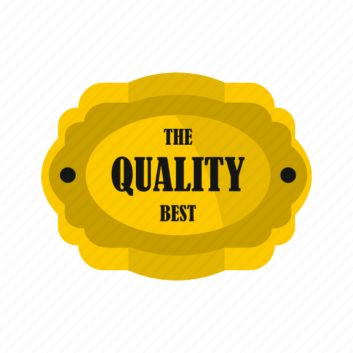 Badge, banner, best, certificate, circle, gold, quality icon - Download on Iconfinder