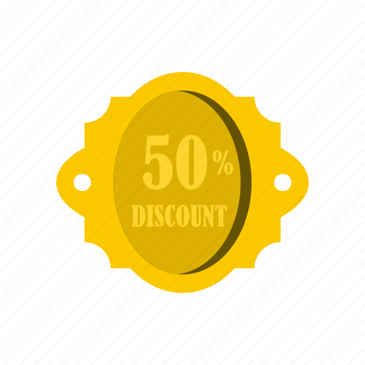 Discount, friday, gold, golen, percentage, price, sale icon - Download on Iconfinder